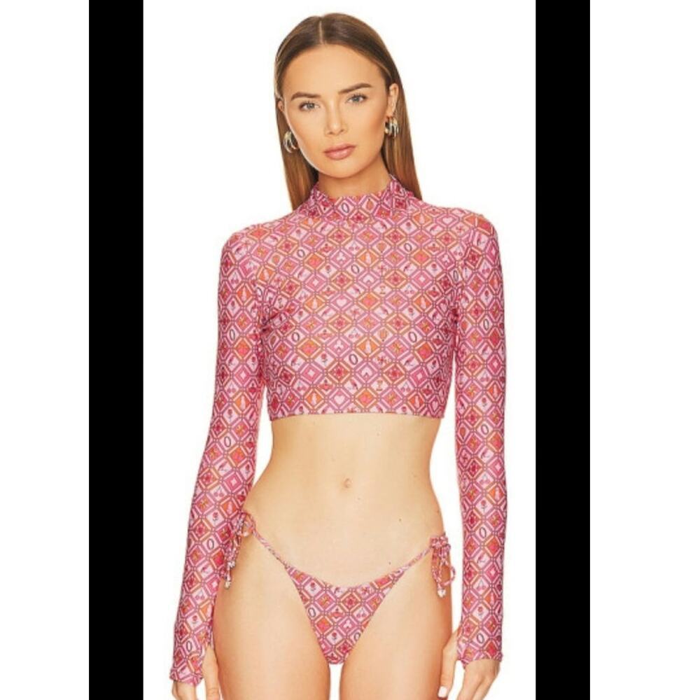 Lovers and Friends Which Way Rash Guard Size: S